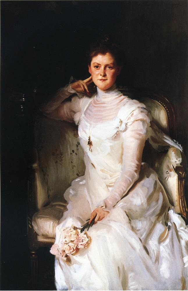 Mrs Joshua Montgomery Sears (Sarah Choate) by John Singer Sargent