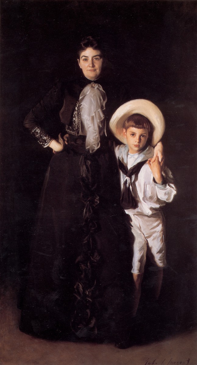 Mrs. Edward L. Davis and Her Son Livingston by John Singer Sargent