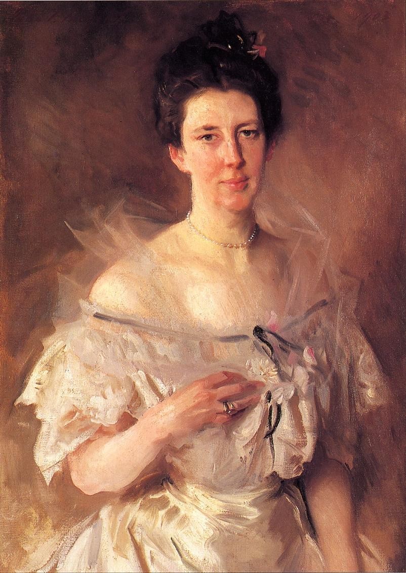 Mrs. Gardiner Greene Hammond (Esther Fiske Hammond) by John Singer Sargent