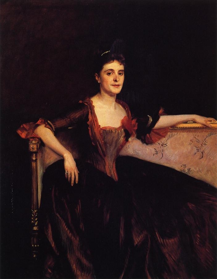 Mrs. Thomas Lincoln Manson Jr (Mary Groot) by John Singer Sargent