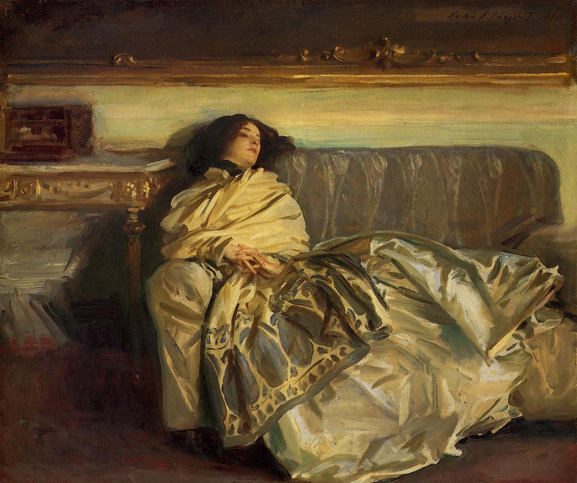 Nonchaloir (Repose) by John Singer Sargent