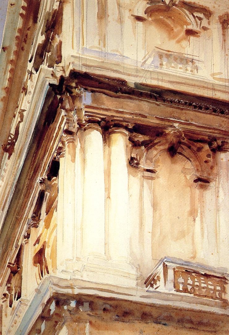 Palazzo Corner della Ca Grande by John Singer Sargent