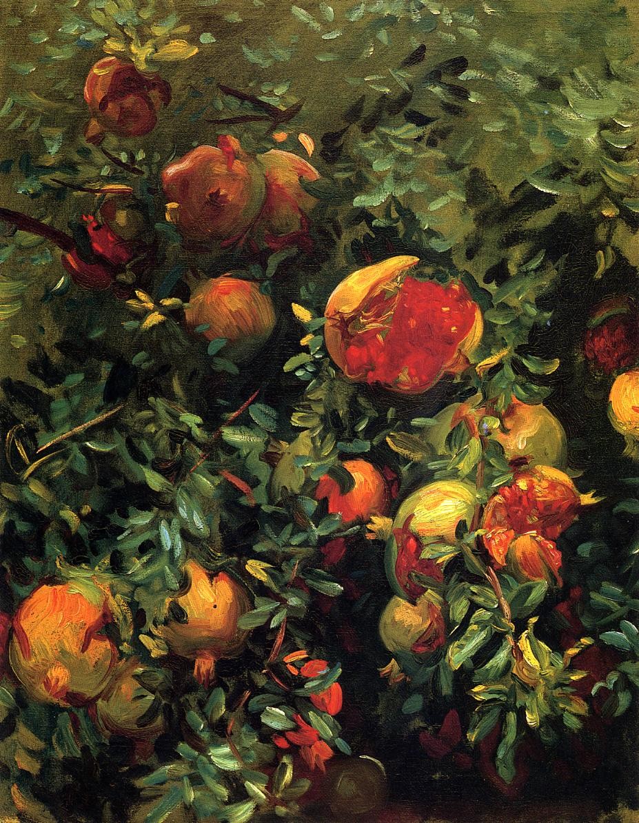 Pomegranates, Majorca by John Singer Sargent