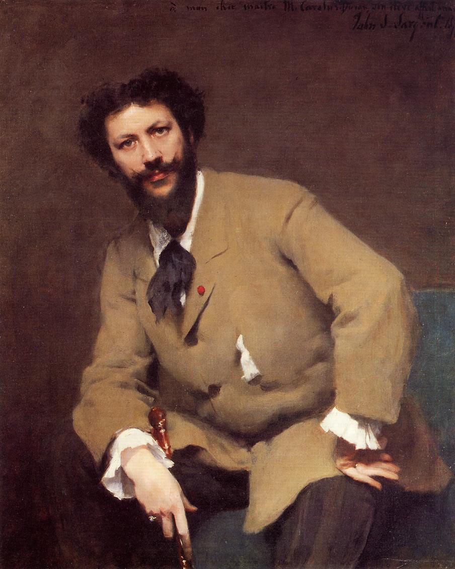 Portrait of Carolus-Duran by John Singer Sargent