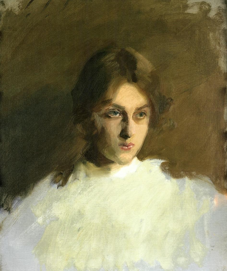 Portrait of Edith French by John Singer Sargent