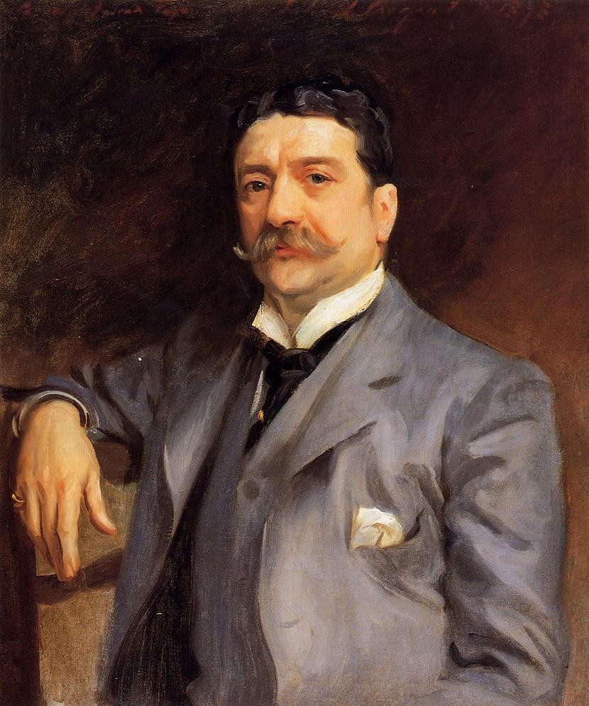 Portrait of Louis Alexander Fagan by John Singer Sargent