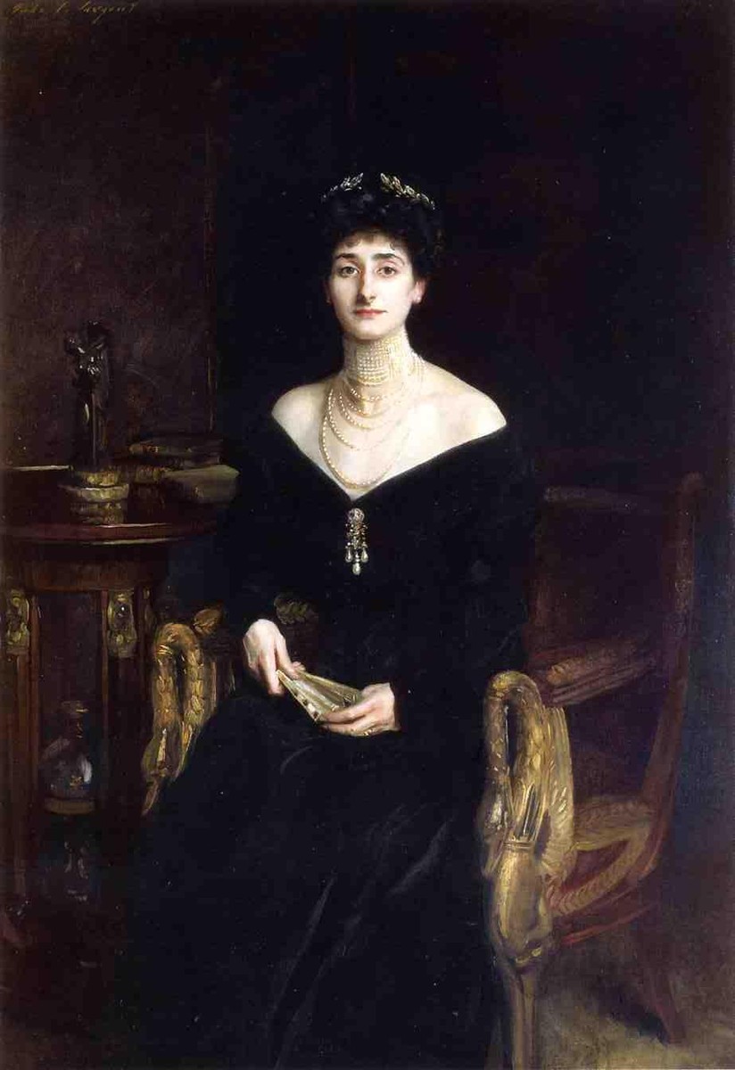 Portrait of Mrs. Ernest G. Raphael, nee Florence Cecilia Sassoon by John Singer Sargent