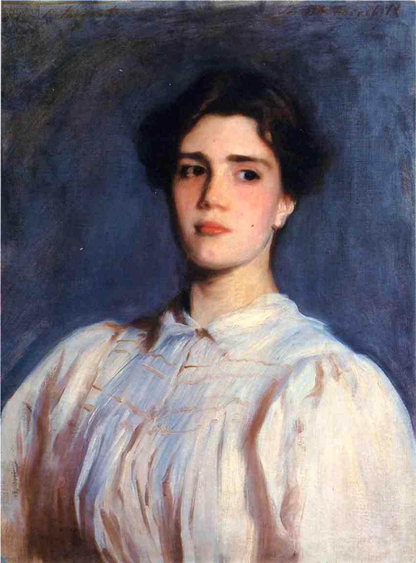 Portrait of Sally Fairchild by John Singer Sargent