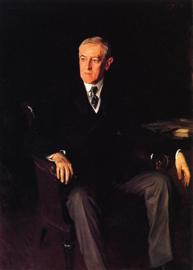 President Woodrow Wilson by John Singer Sargent