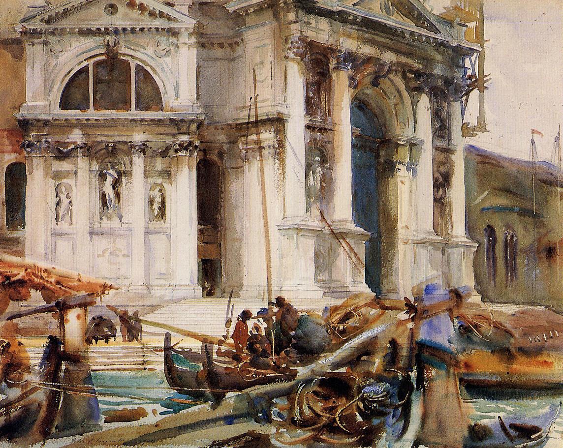 Santa Maria della Salute by John Singer Sargent