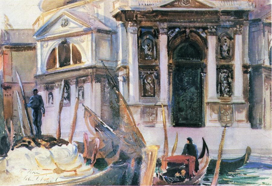 Santa Maria della Salute by John Singer Sargent