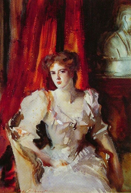 Sybil Frances Grey, later Lady Eden by John Singer Sargent