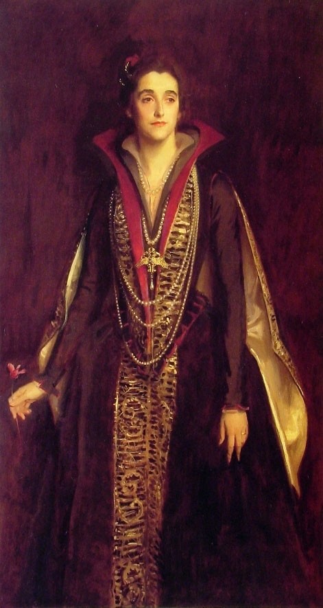 The Countess of Rocksavage, later Marchioness of Cholmondeley by John Singer Sargent