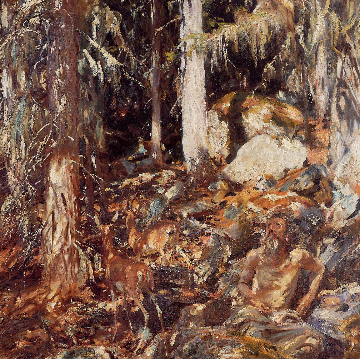 The Hermit by John Singer Sargent