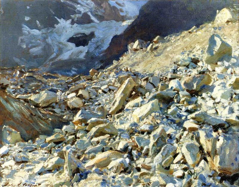 The Moraine by John Singer Sargent