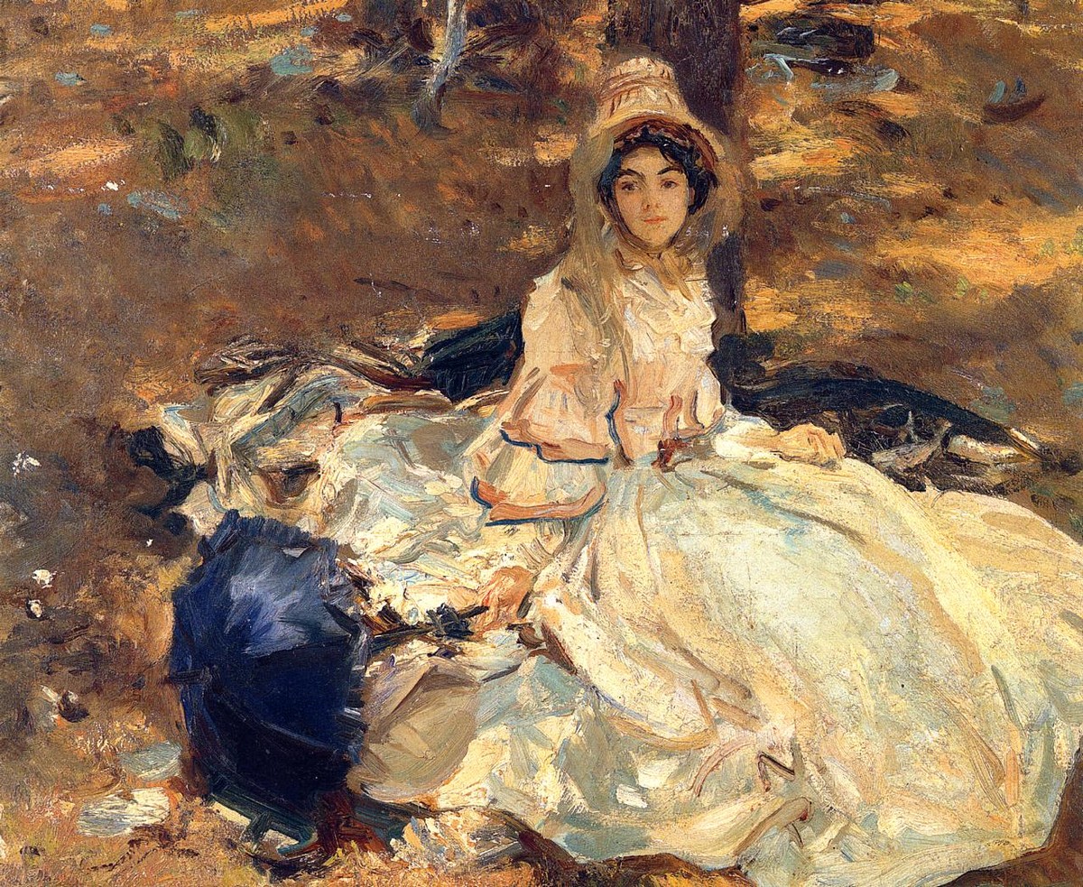 The Pink Dress by John Singer Sargent