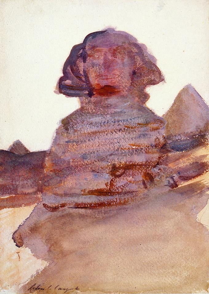 The Sphinx by John Singer Sargent