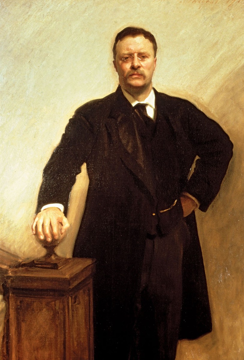 Theodore Roosevelt Portrait by John Singer Sargent