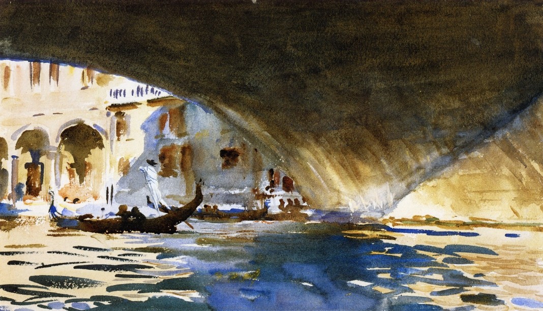 Under the Rialto Bridge by John Singer Sargent