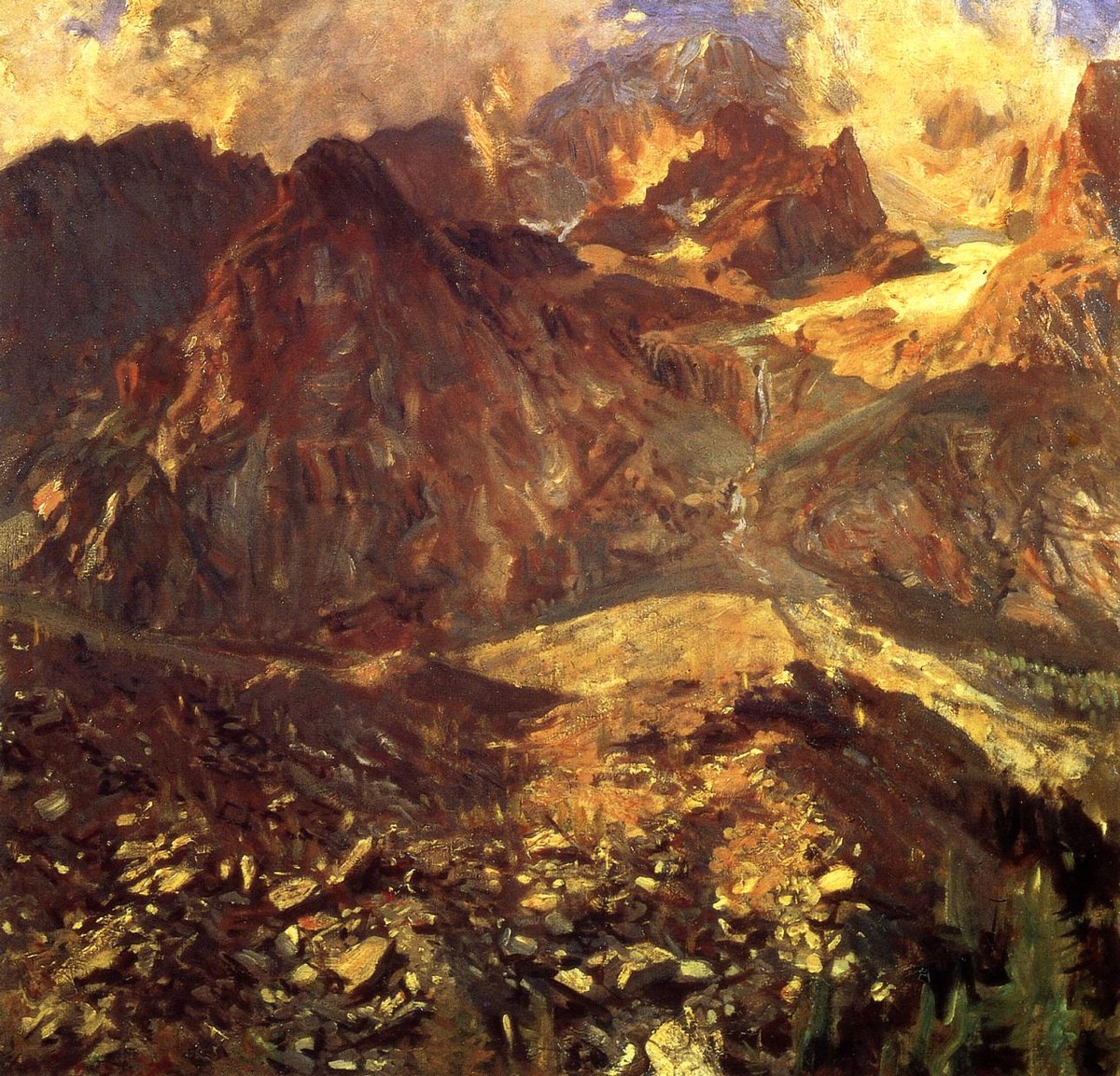 Val D'Aosta, Purtud by John Singer Sargent