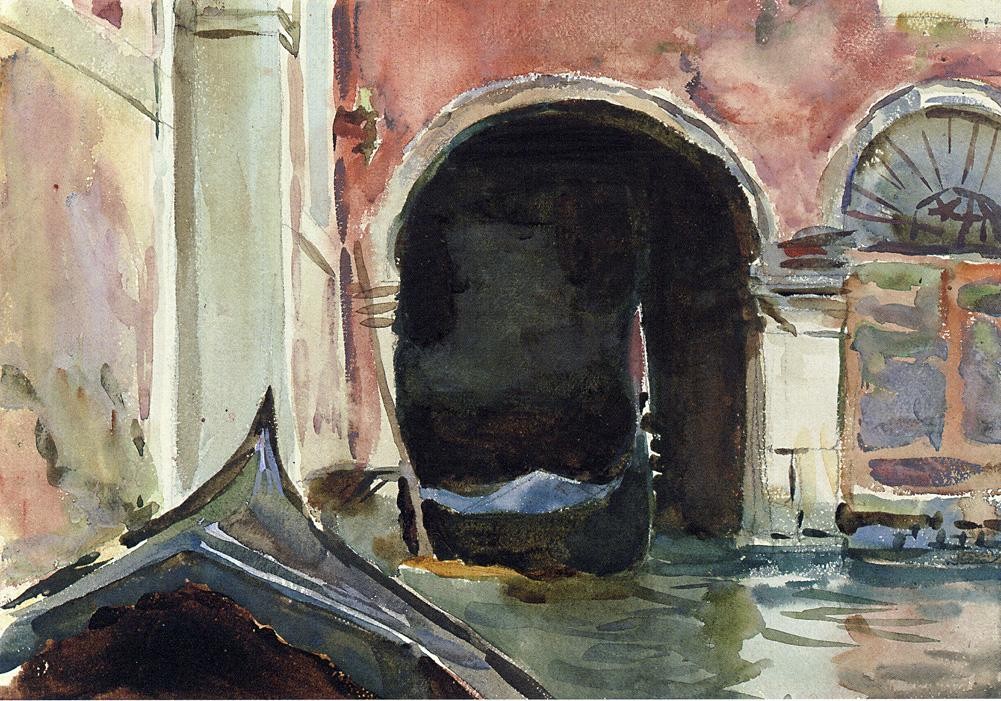 Venetian Canal by John Singer Sargent