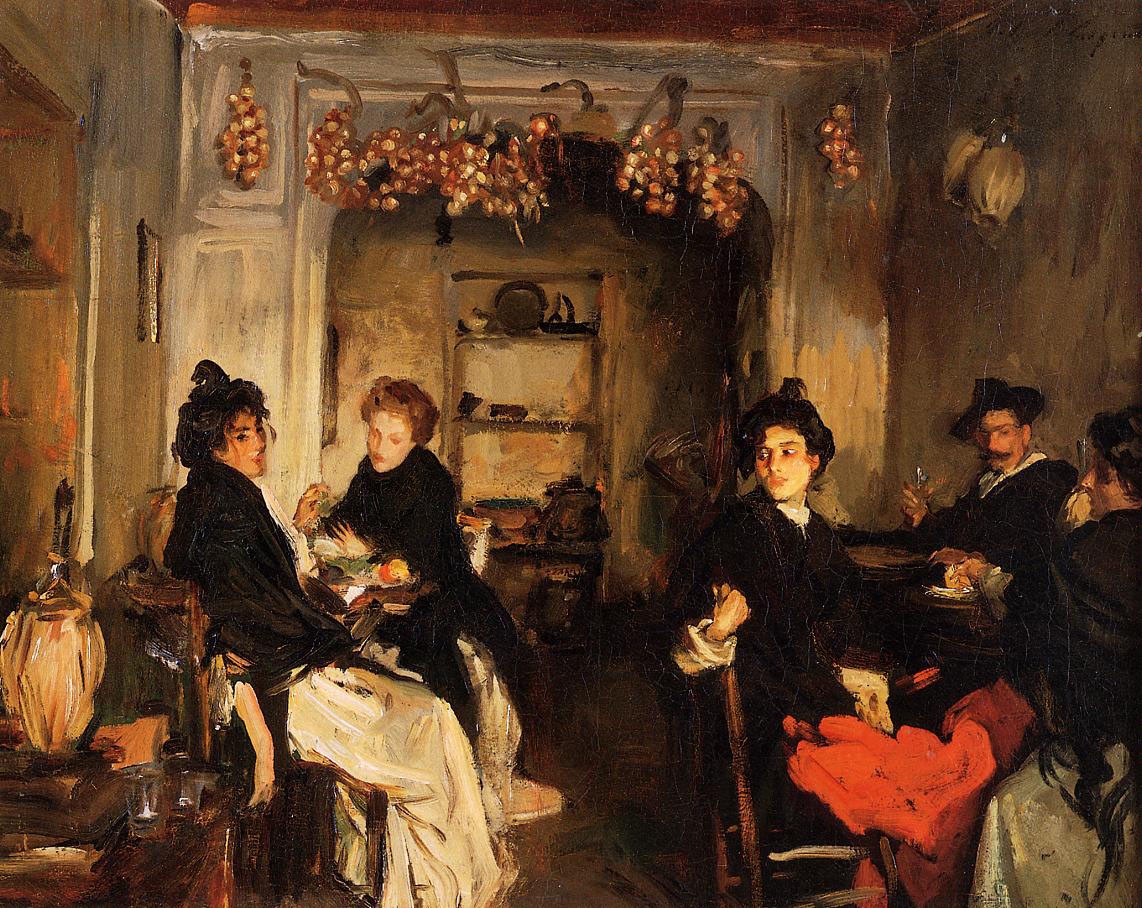 Venetian Wineshop by John Singer Sargent