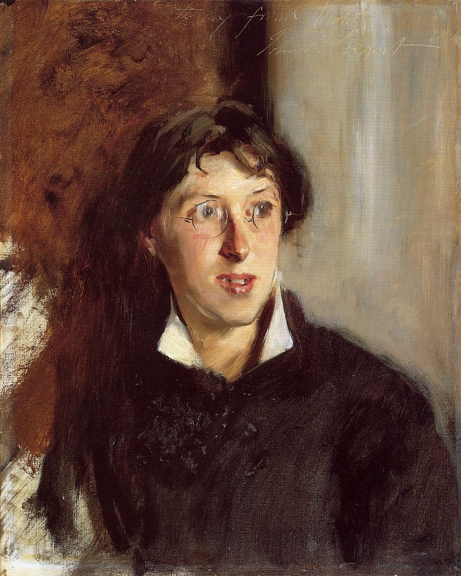 Vernon Lee by John Singer Sargent