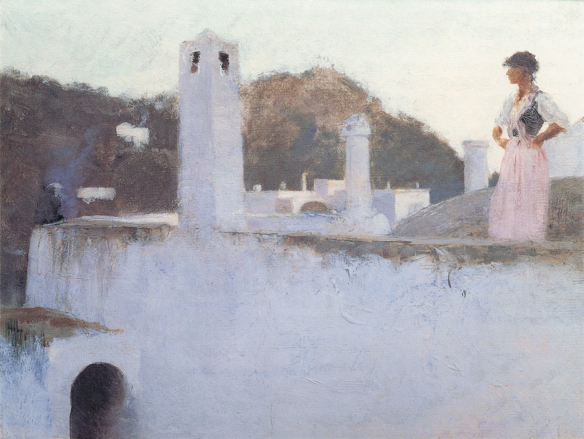 View of Capri by John Singer Sargent