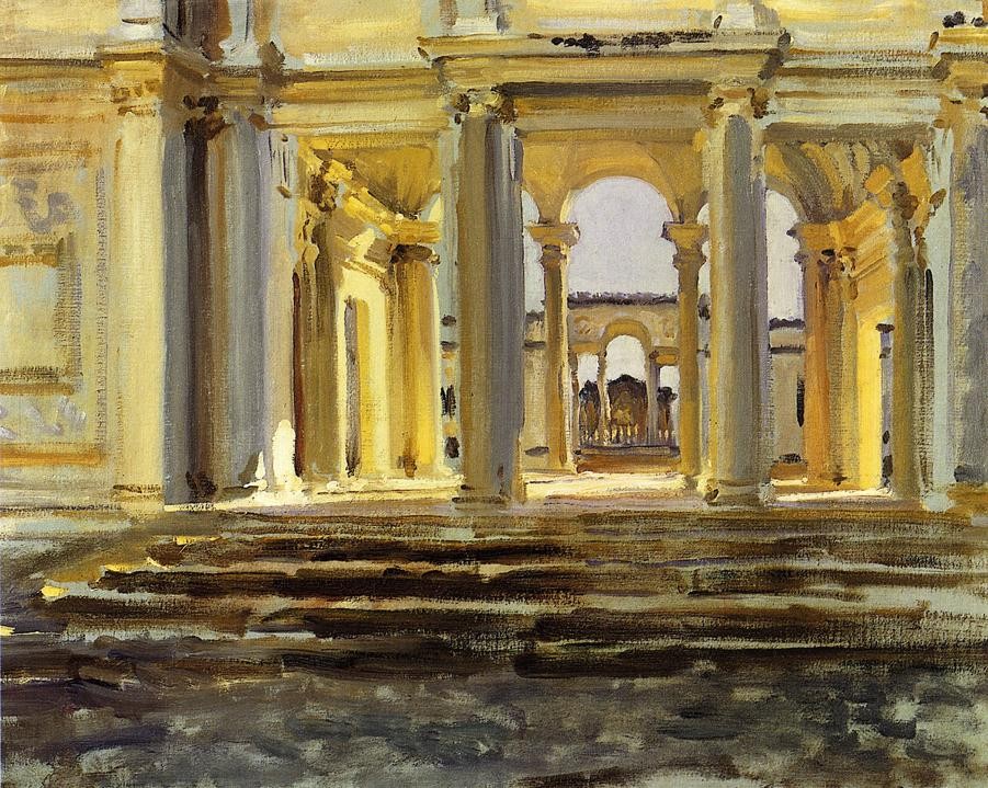 Villa Papa Giulla by John Singer Sargent