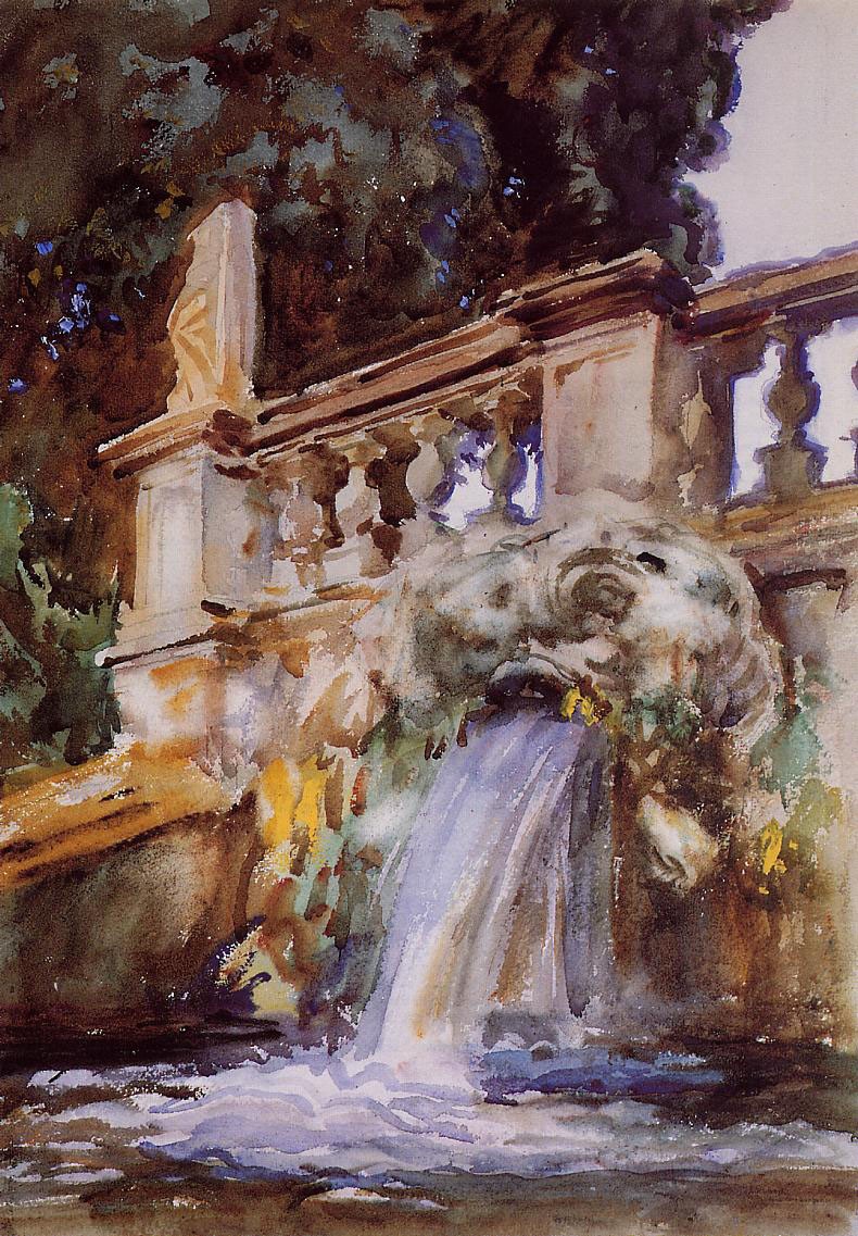 Villa Torlonia, Frascati by John Singer Sargent