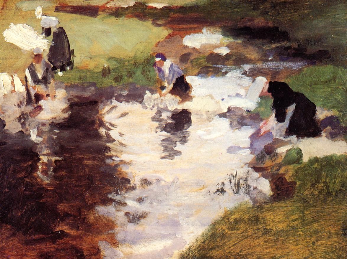 Washerwomen by John Singer Sargent