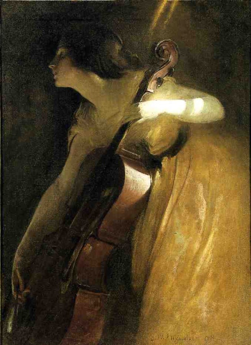 The Cellist by John White Alexander