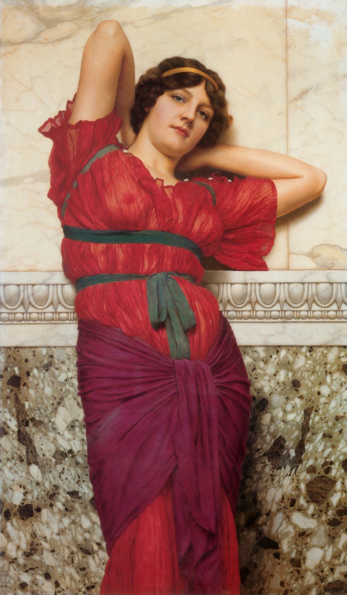 Contemplation by John William Godward