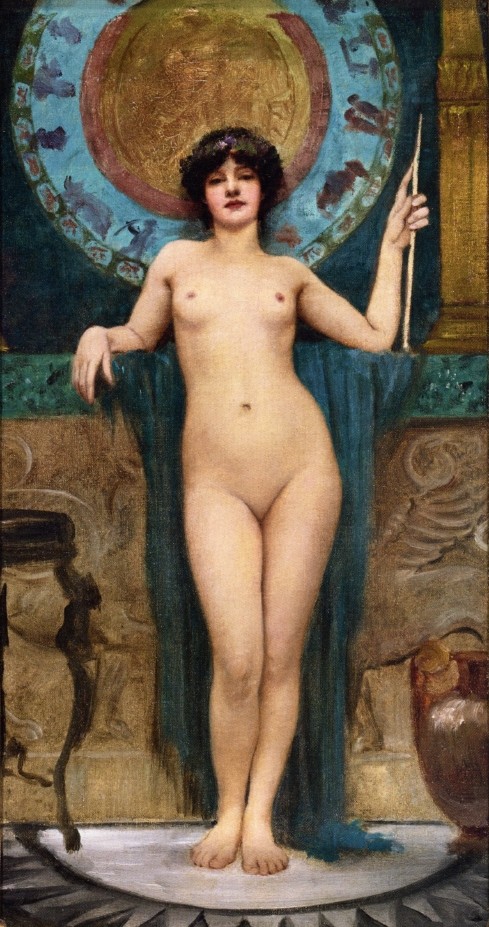 Study of Campaspe by John William Godward