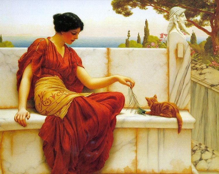 The Favourite by John William Godward