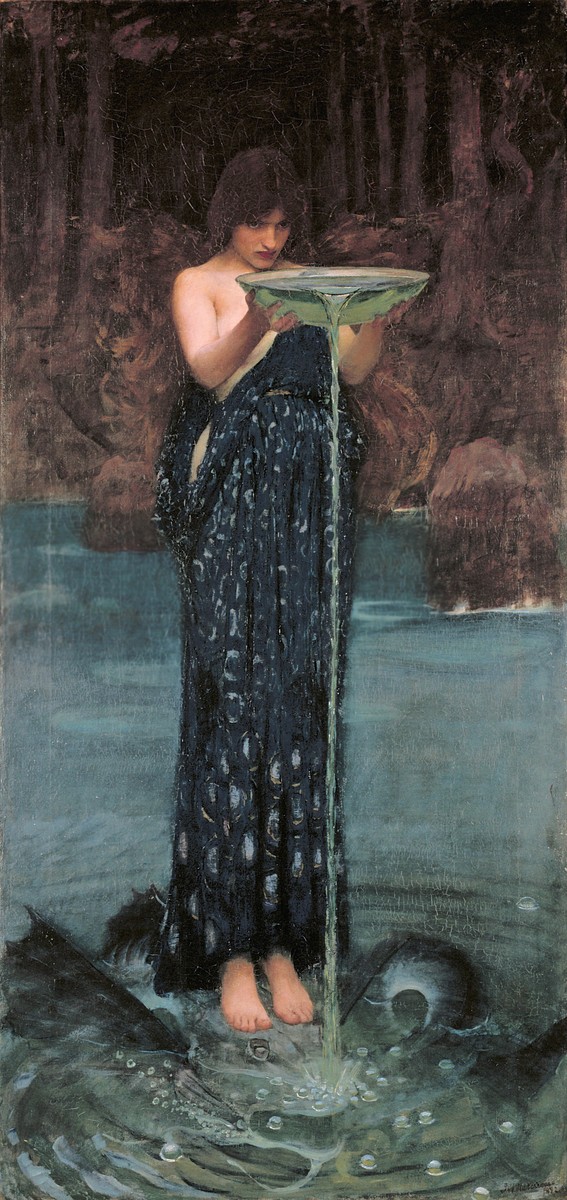 Circe Invidiosa by John William Waterhouse