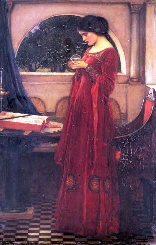 Crystal Ball by John William Waterhouse