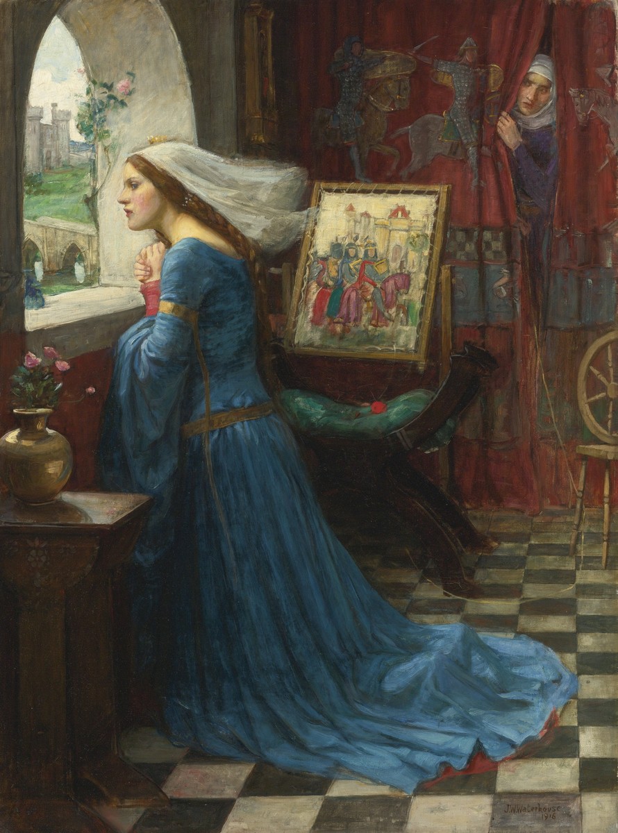 Fair Rosamund (study) by John William Waterhouse