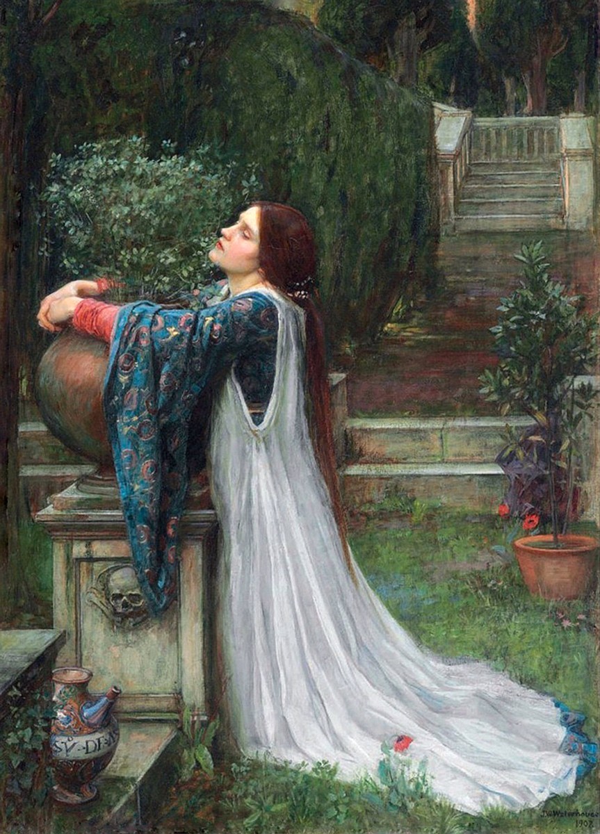 Isabella and the Pot of Basil by John William Waterhouse