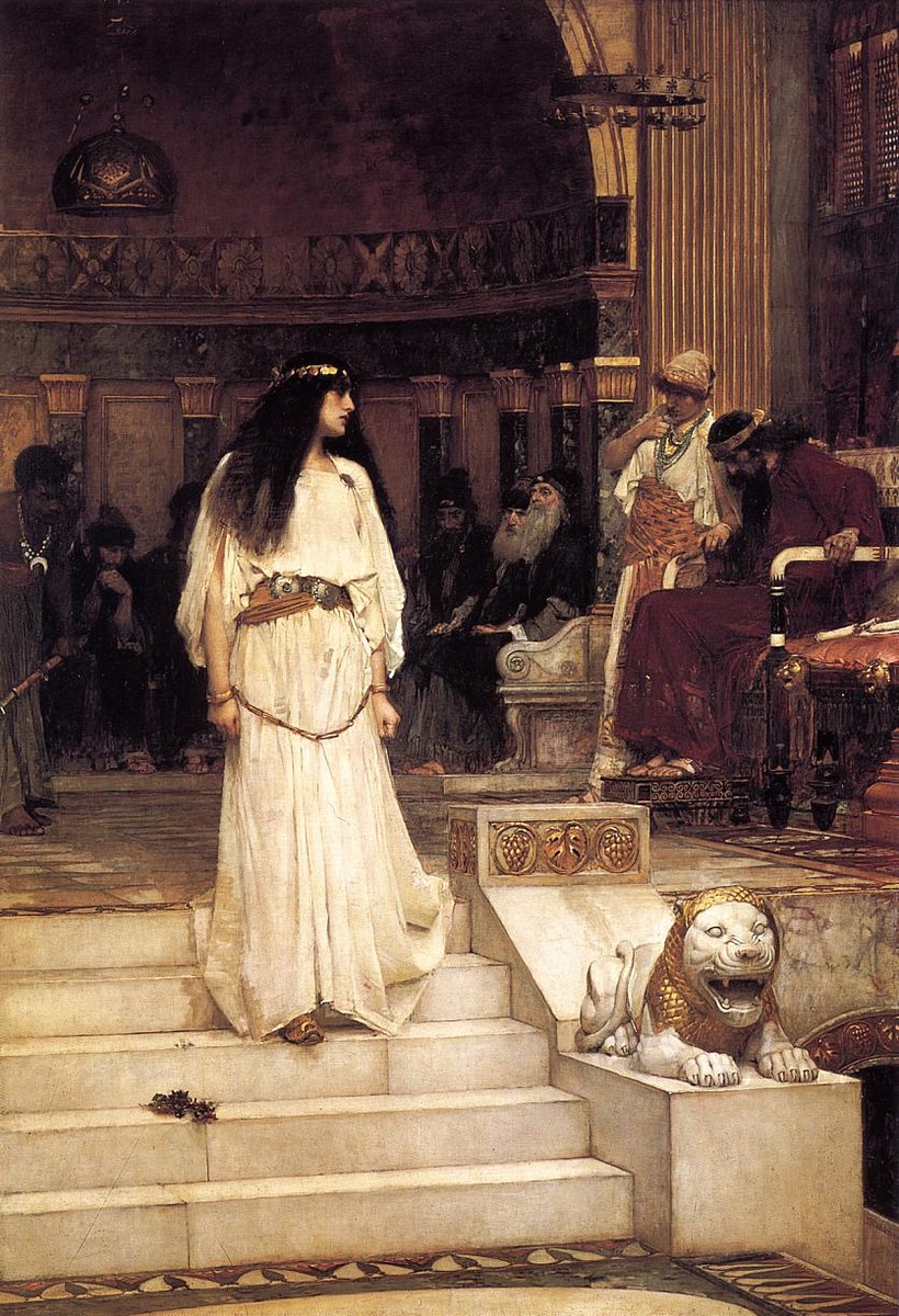 Marianne Leaving the Judgement Seat of Herod by John William Waterhouse