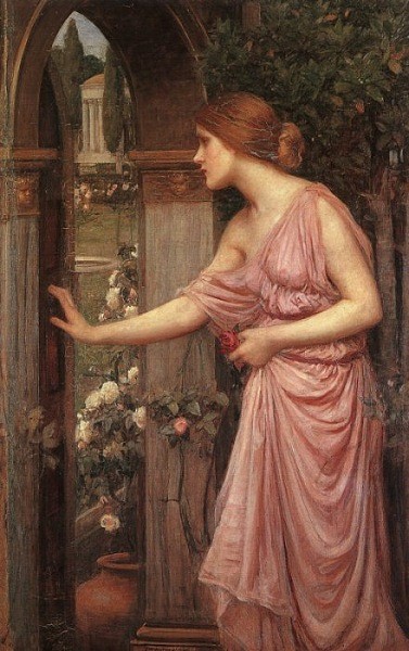 Psyche entering Cupid's Garden by John William Waterhouse