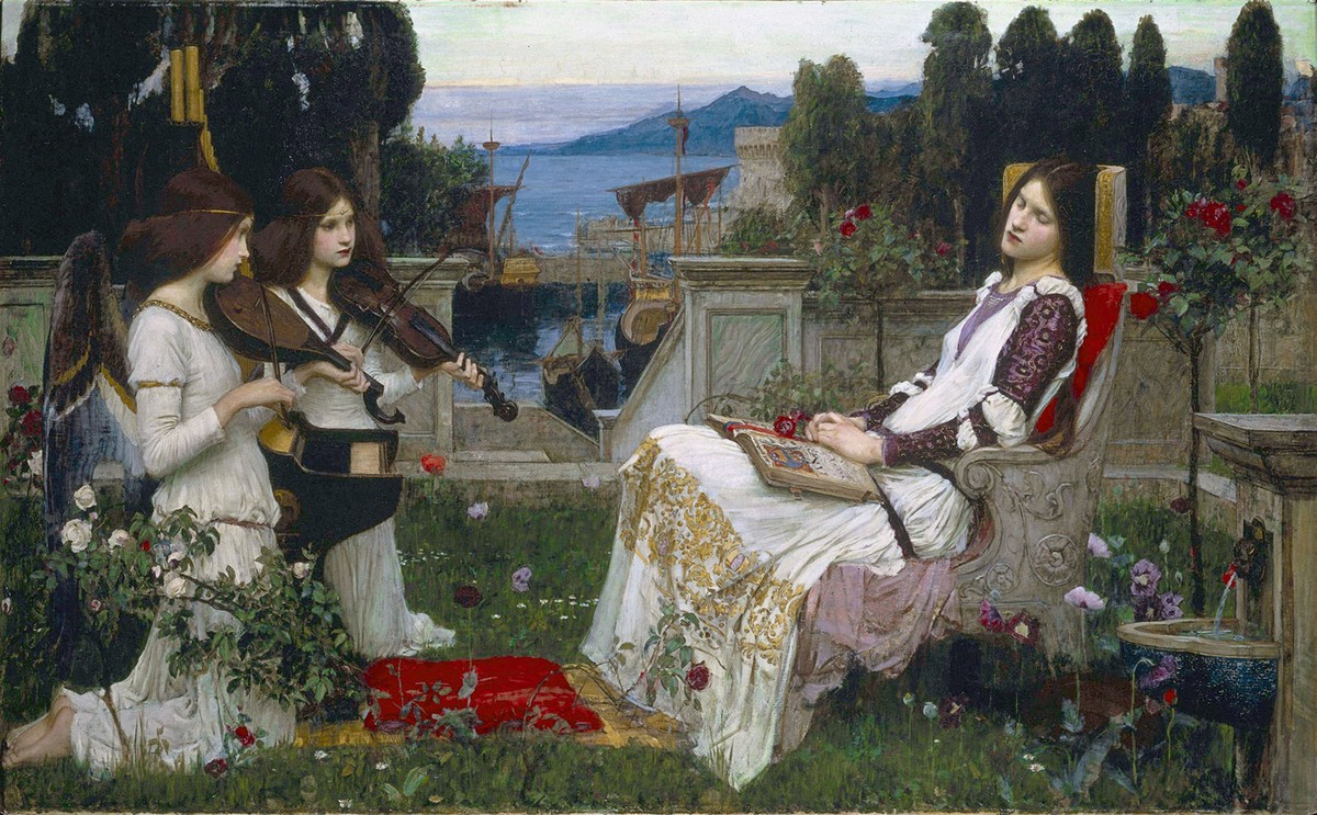 Saint Cecilia by John William Waterhouse