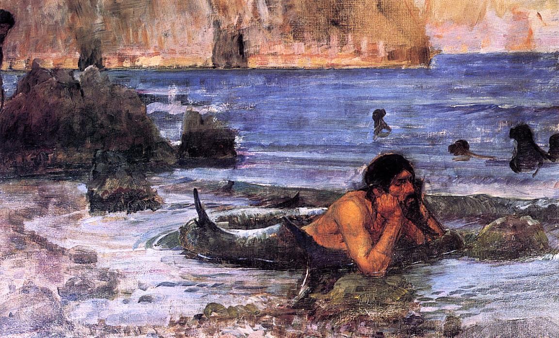 The Merman by John William Waterhouse