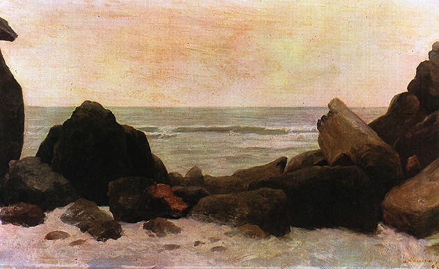 Seascape (Guarujá) by Jose Ferraz de Almeida Junior