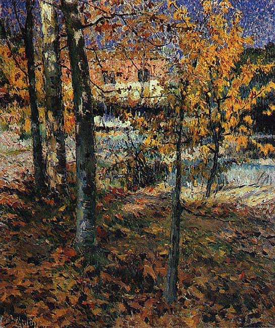 Autumn by Jose Malhoa