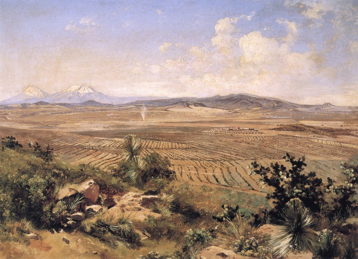 Hacienda de Chimalpa by Jose Maria Velasco