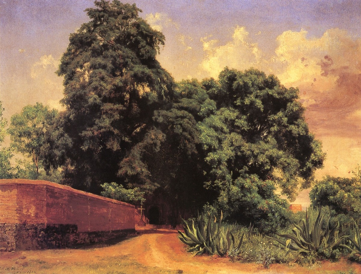 San Sebastián Chimalistac by Jose Maria Velasco