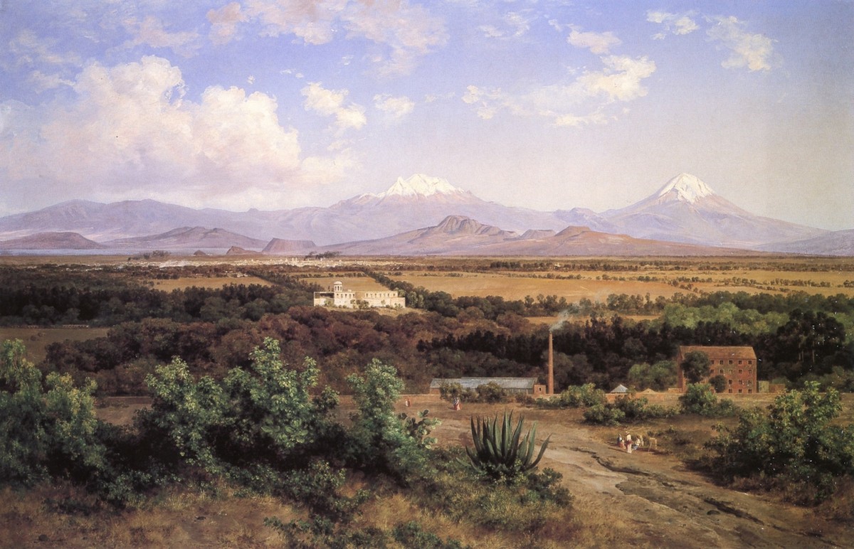 Valle de México desde el Molino del Rey by Jose Maria Velasco