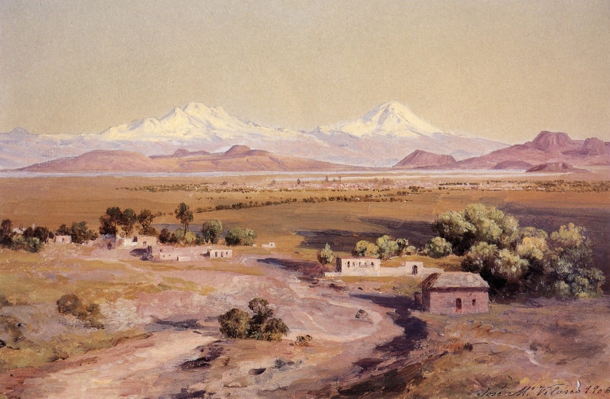 Valle de México desde el Tepeyac by Jose Maria Velasco