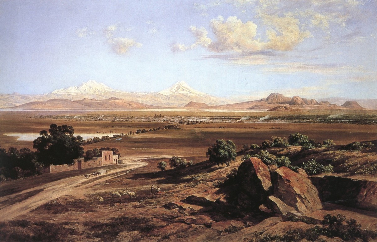 Valle de México desde el Tepeyac by Jose Maria Velasco